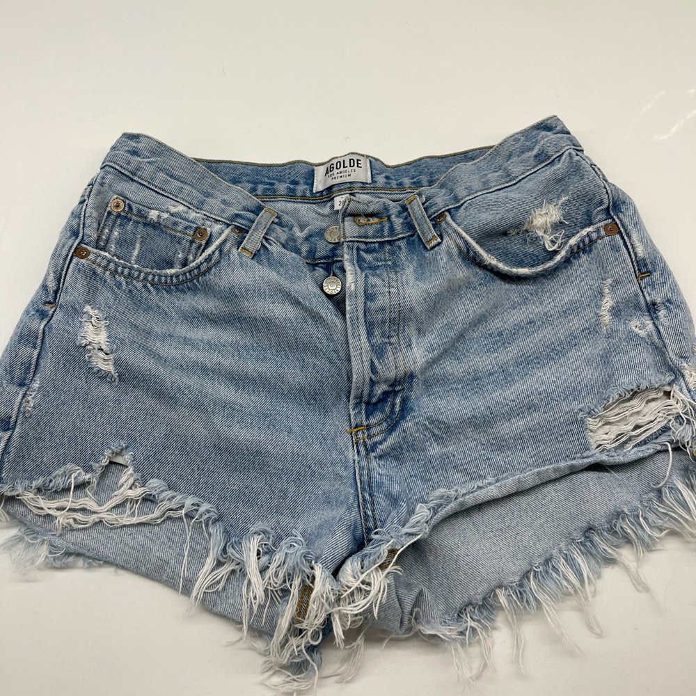 Sz 28 Agolde Parker Shorts in Swapmeet - Picture 2 of 6